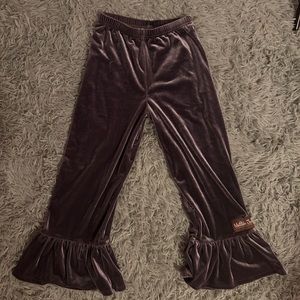 Girls Matilda Jane velvet ruffles